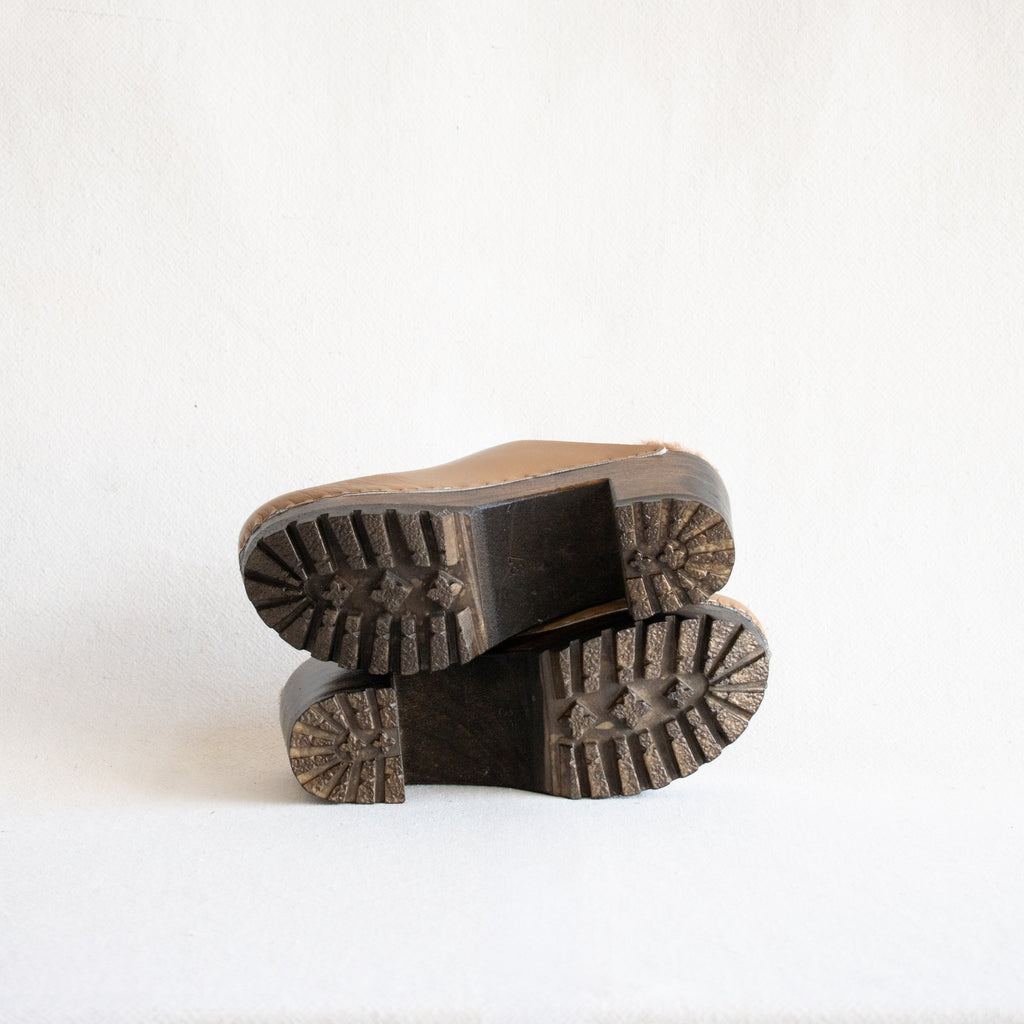 No.6 Liza Clog on Mid Tread - Khaki