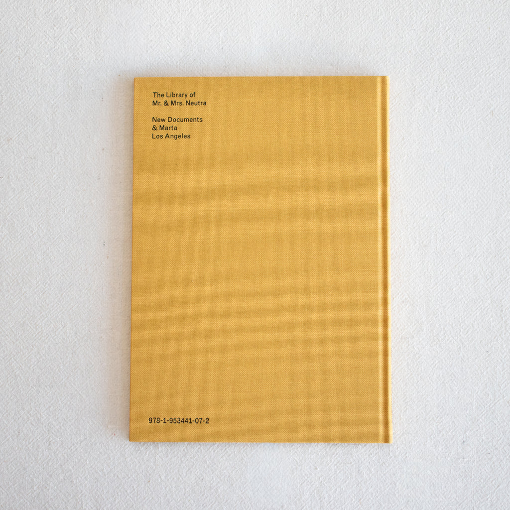 The Library of Mr. & Mrs. Neutra