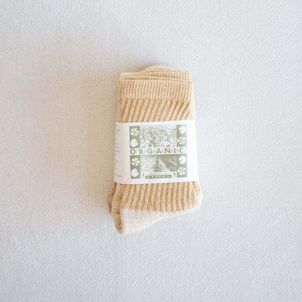 Organic Crew Socks
