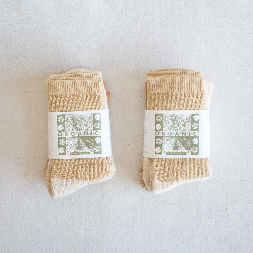 Organic Crew Socks
