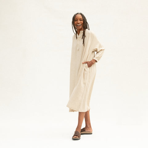 Linen Dress - Natural