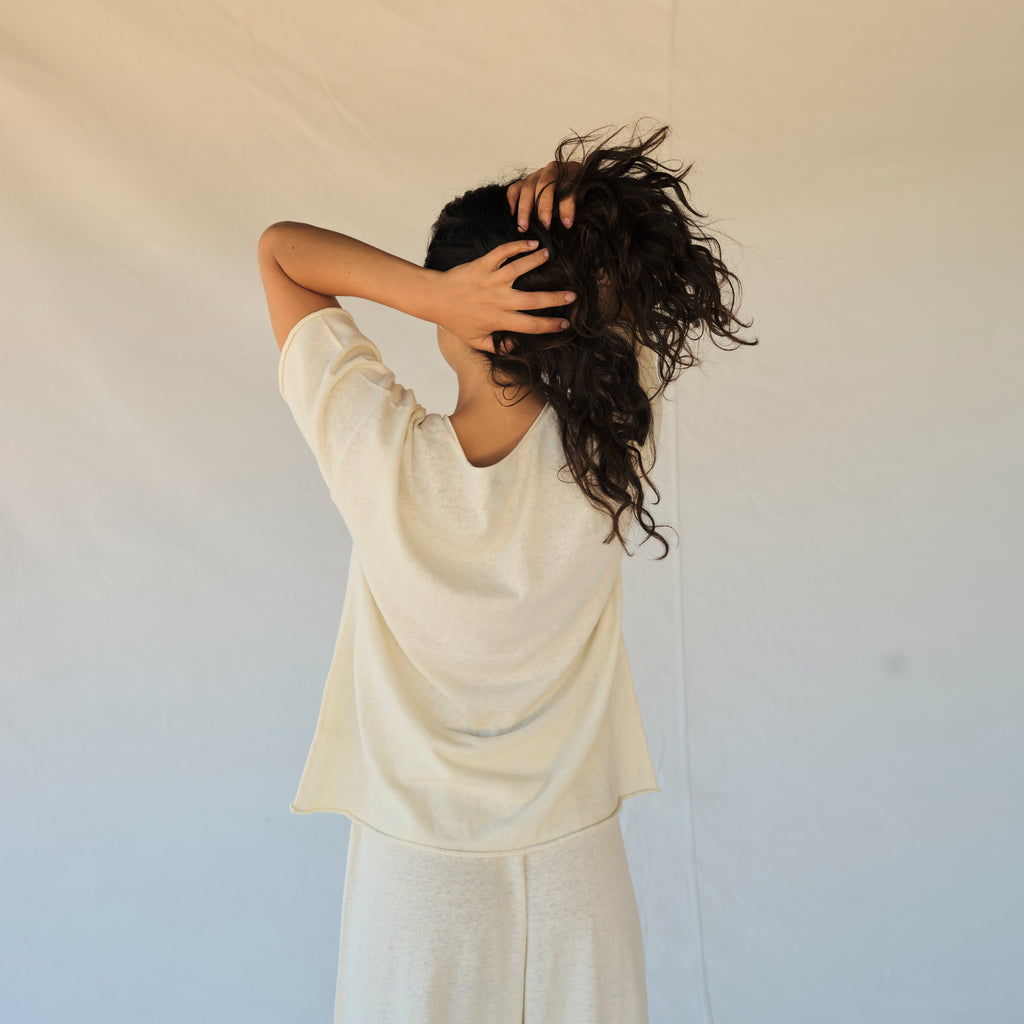 Loose Tee - Chalk