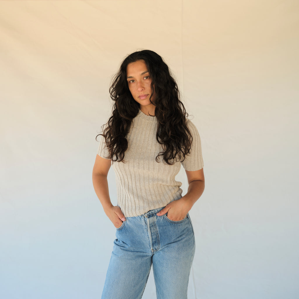 Vintage Ribbed Sweater