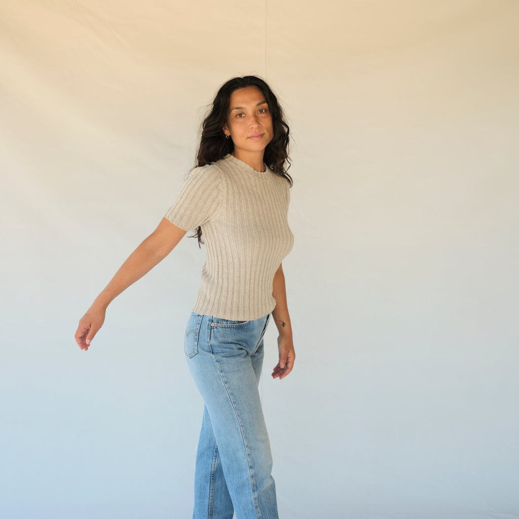 Vintage Ribbed Sweater