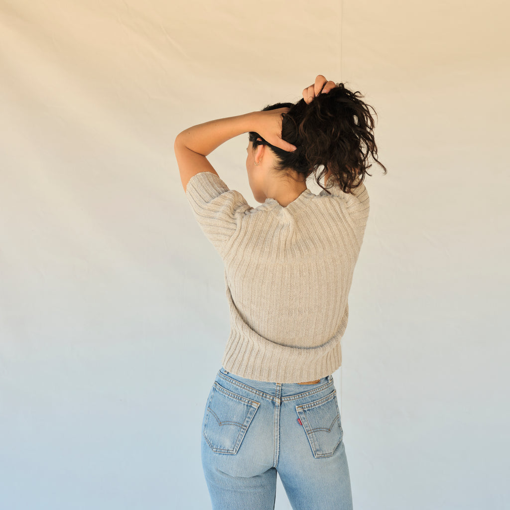 Vintage Ribbed Sweater