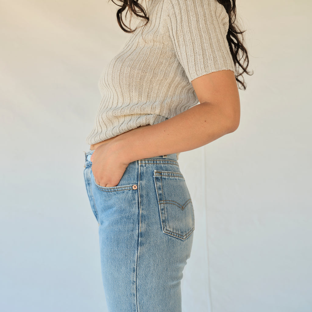 Vintage Ribbed Sweater