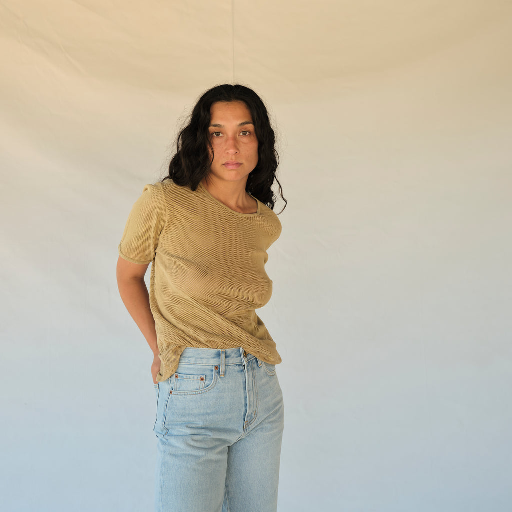 Vintage Mesh T Shirt
