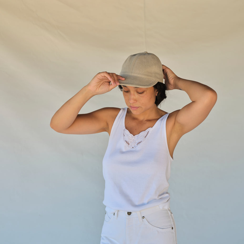 Vintage Tank Top - White