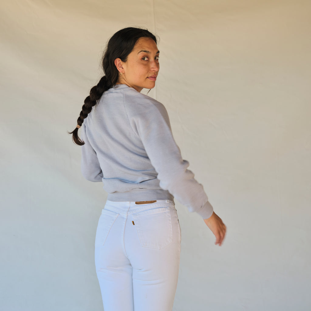 Vintage Light Grey Sweatshirt