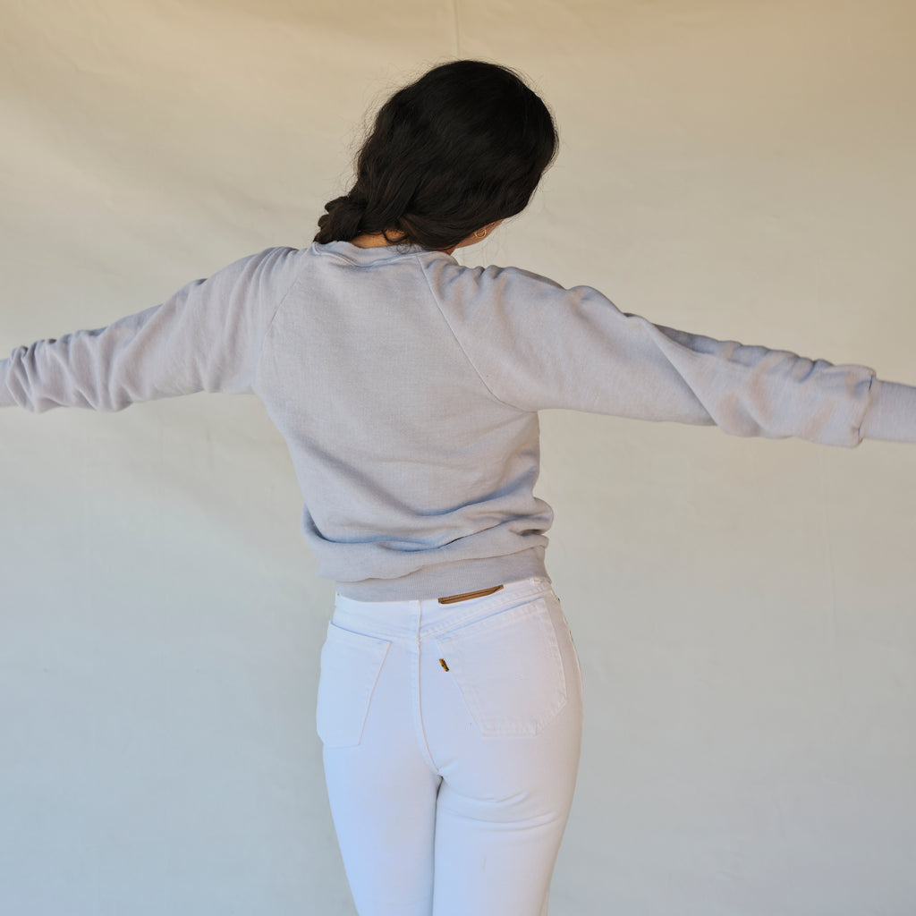 Vintage Light Grey Sweatshirt