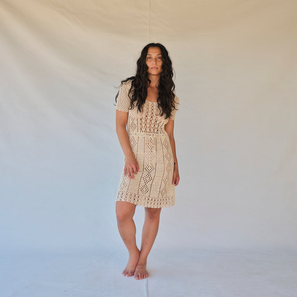 Vintage Crocheted Dress
