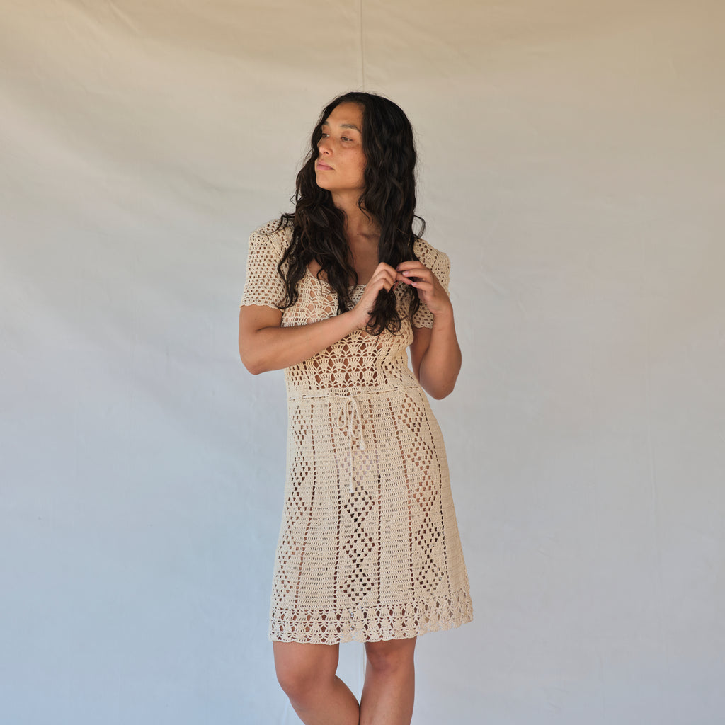 Vintage Crocheted Dress