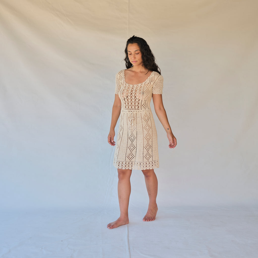 Vintage Crocheted Dress