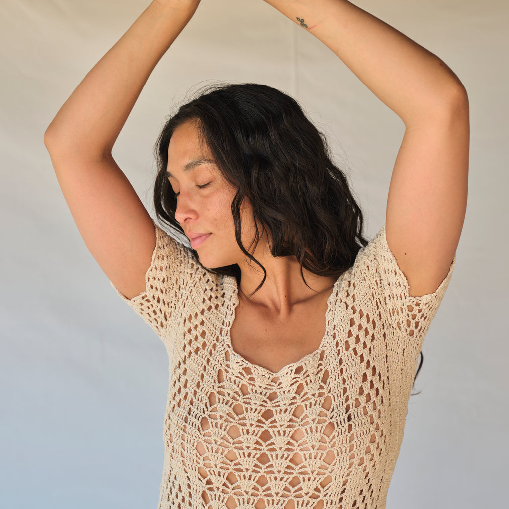 Vintage Crocheted Dress