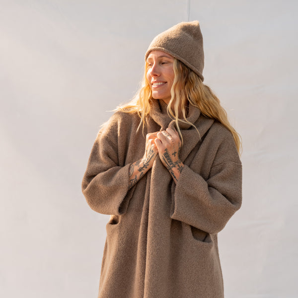 Crown Beanie - Tobacco