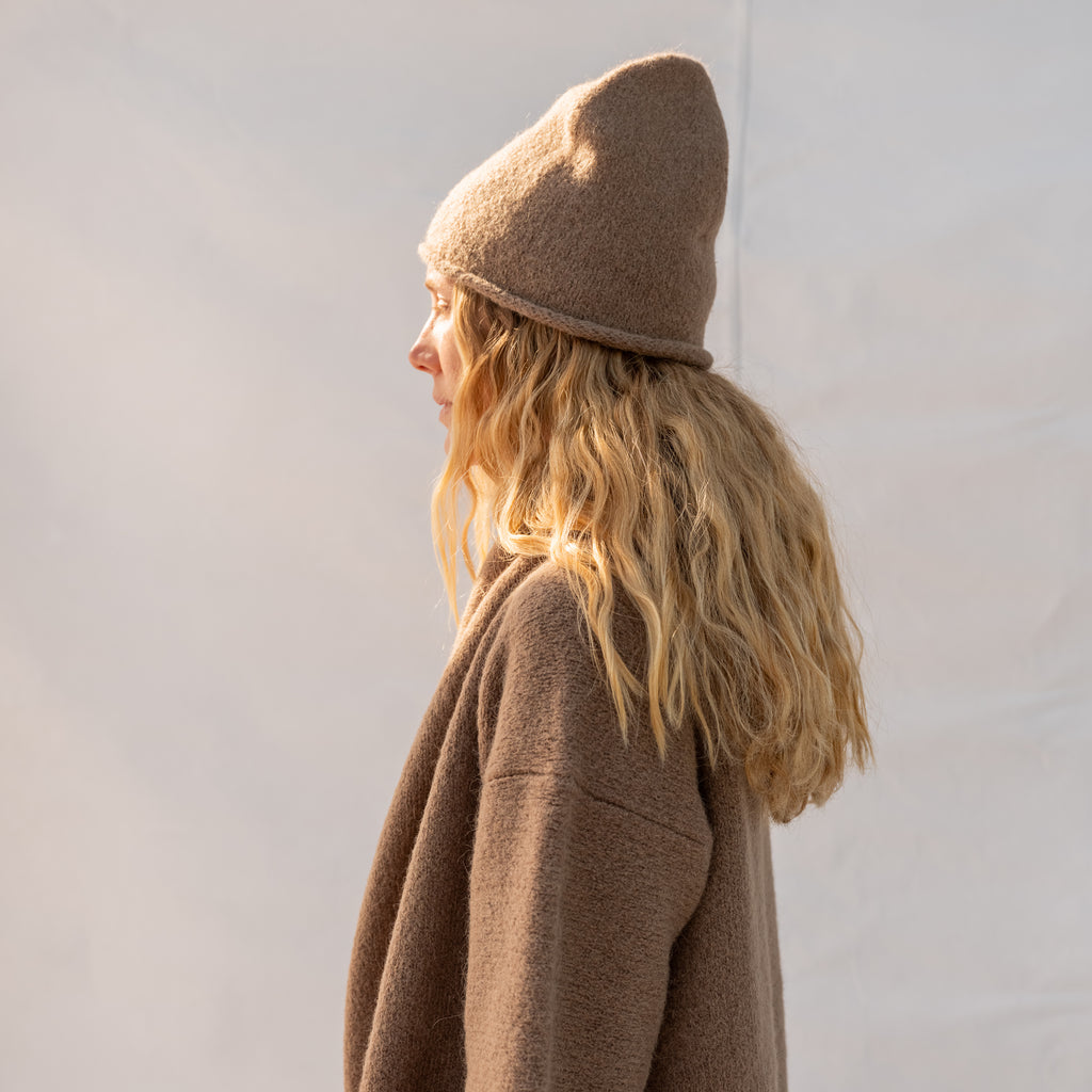 Crown Beanie - Tobacco