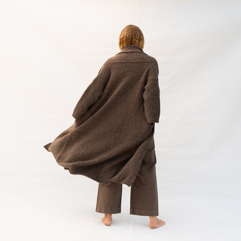Long Shawl Cardigan - Patina