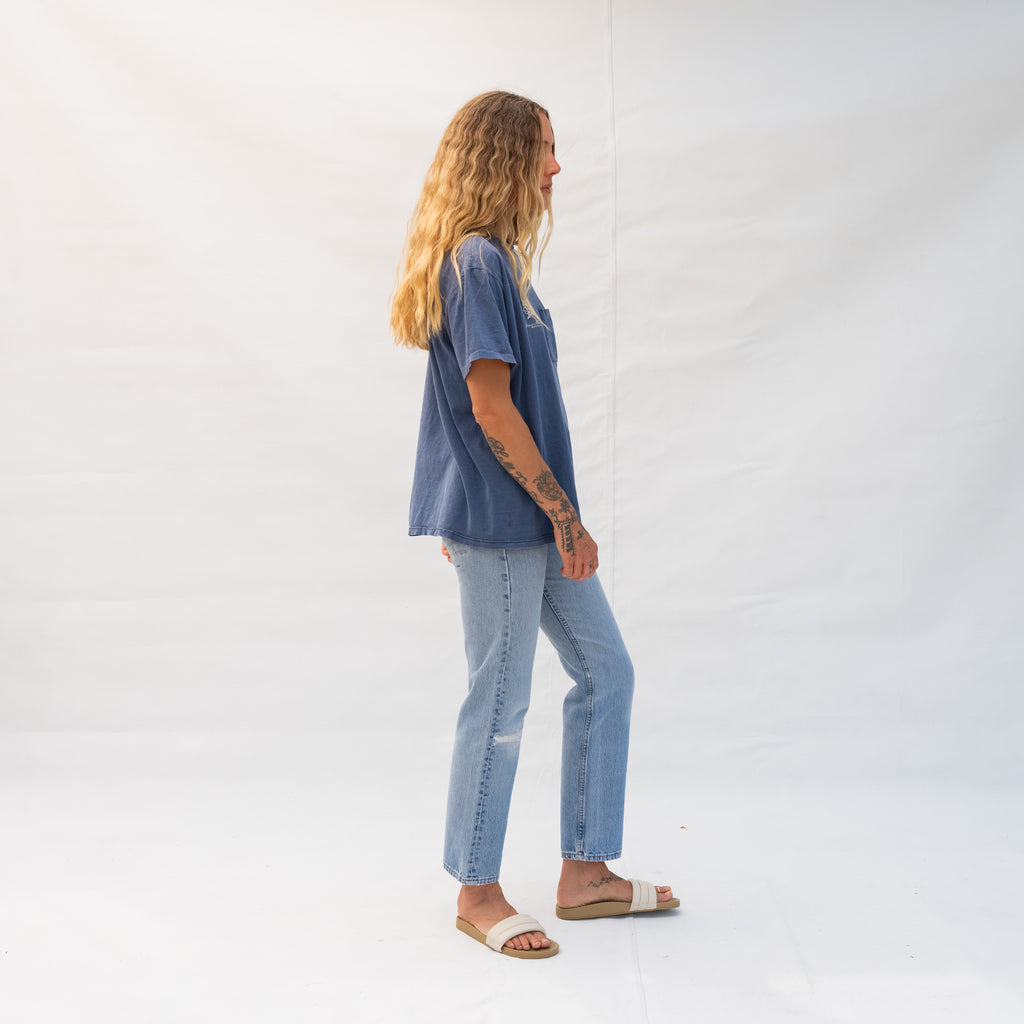 Vintage Blue T Shirt