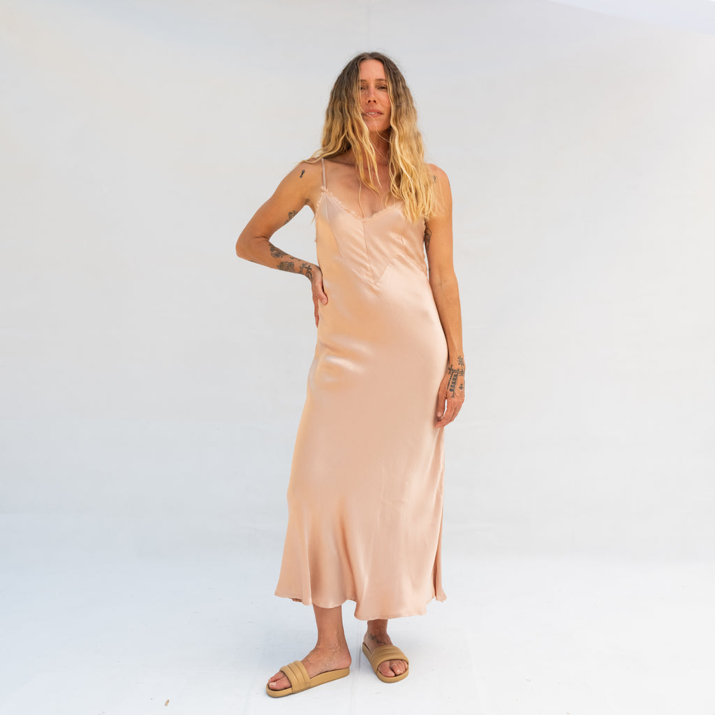 Slink Dress - Nude