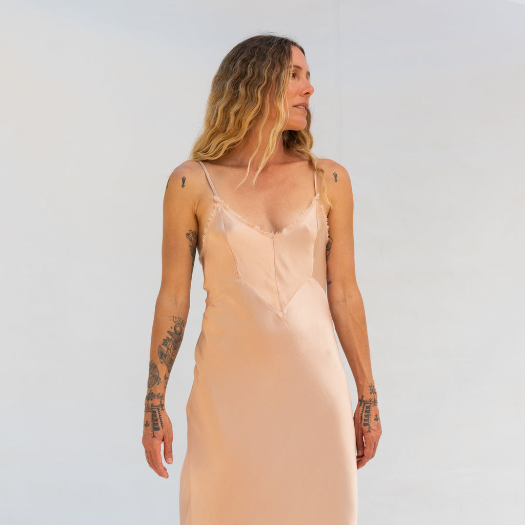 Slink Dress - Nude