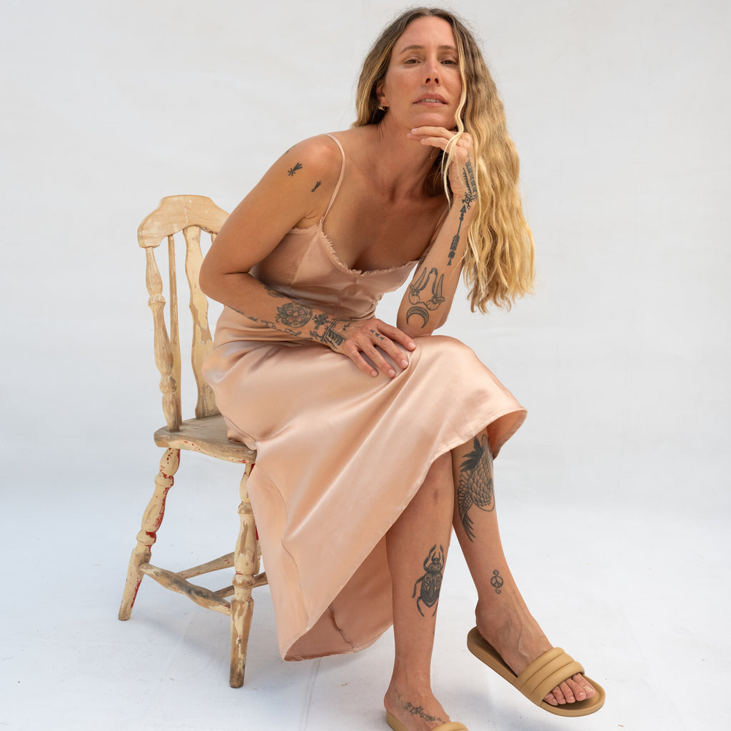 Slink Dress - Nude