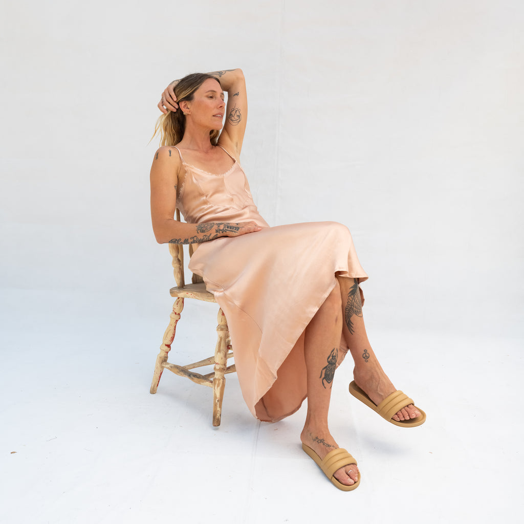 Slink Dress - Nude