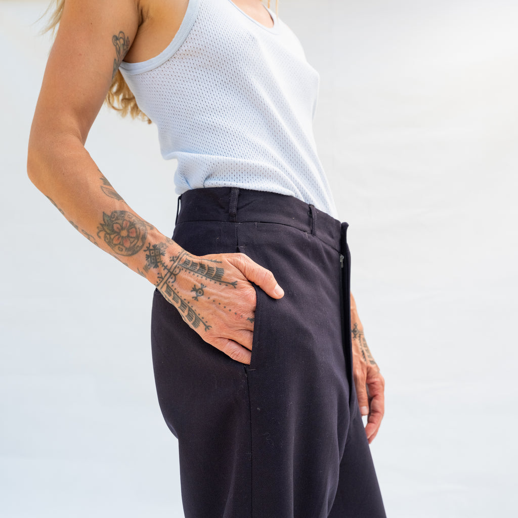 Vintage Navy Trouser