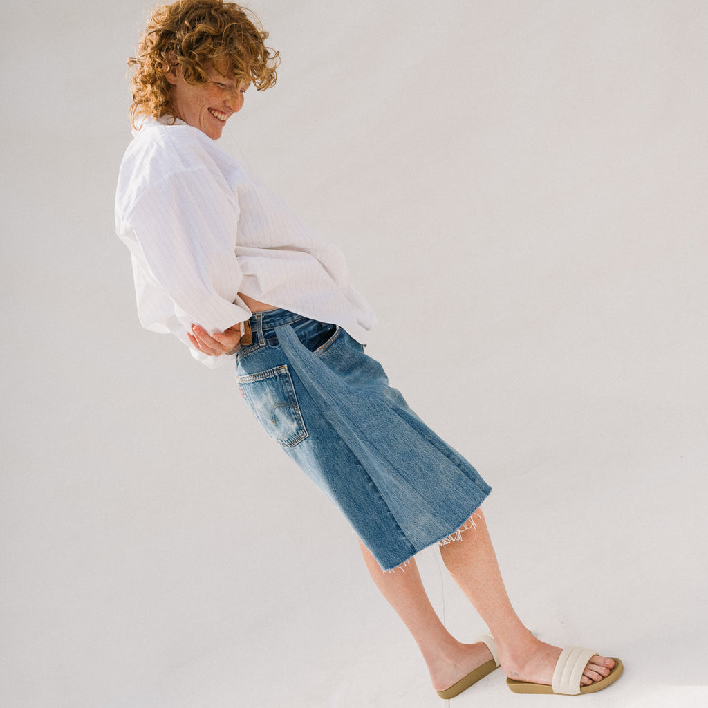 Vintage Lasso Short - Indigo