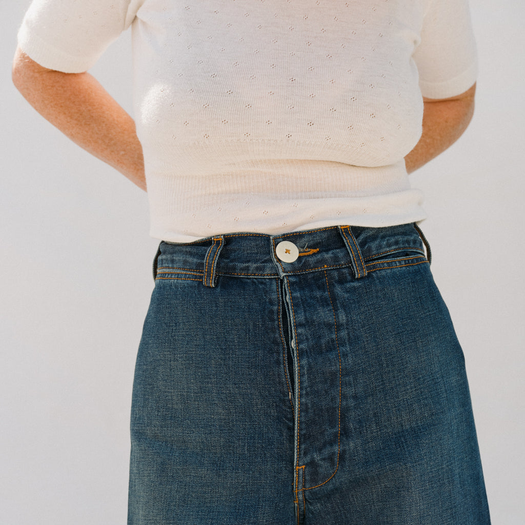 Sailor Pant - Medium Roast Japanese Denim