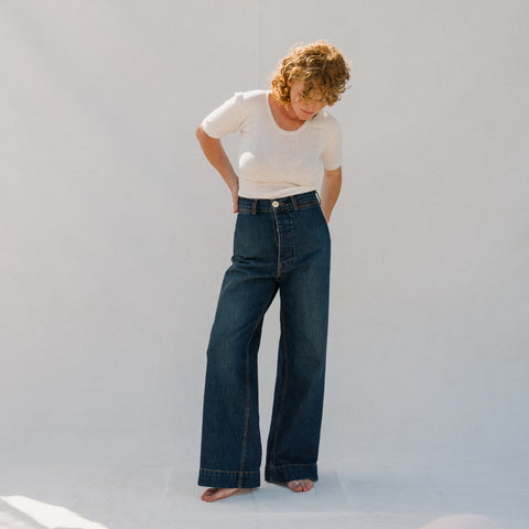 Sailor Pant - Medium Roast Japanese Denim