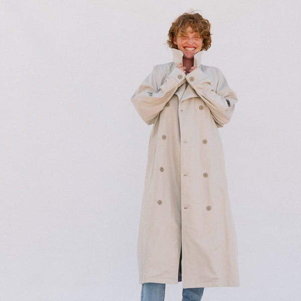 Car Coat - Taupe