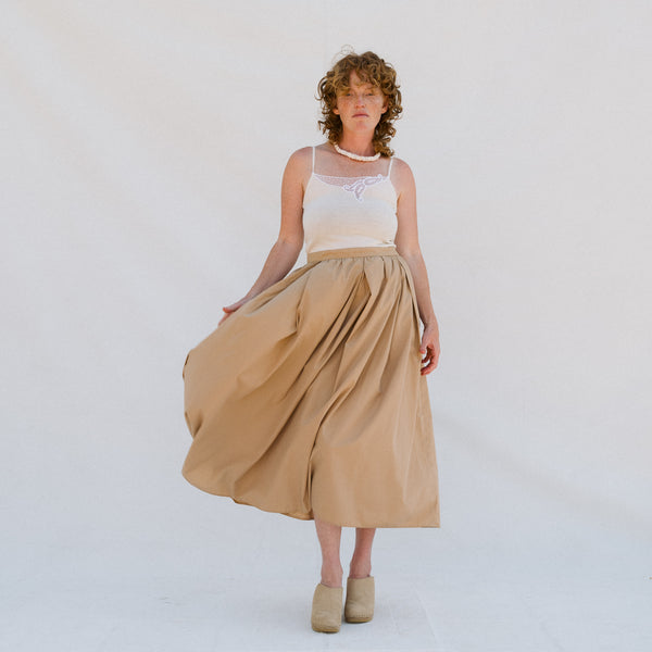 Vintage Pleated Skirt
