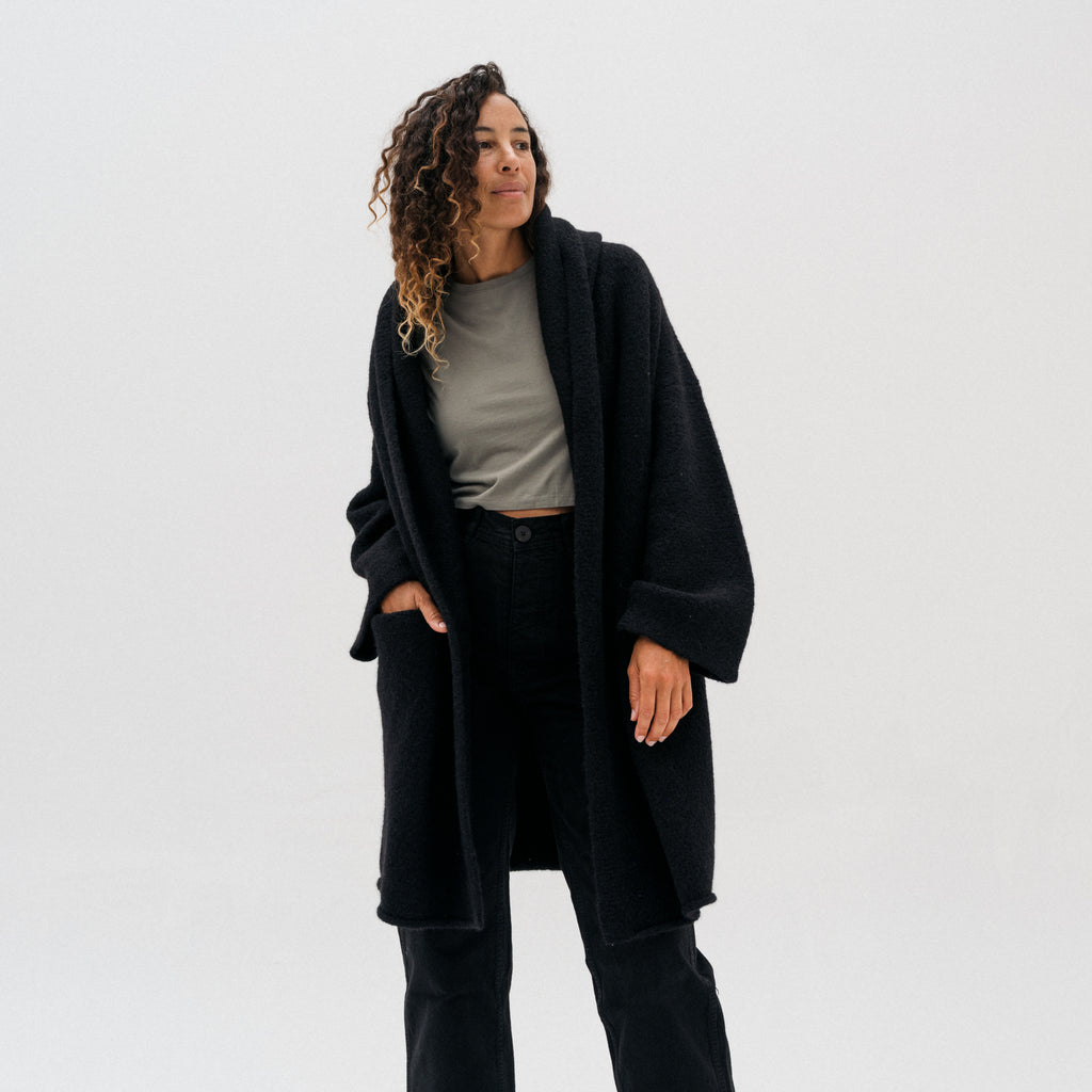 Capote Coat - Black