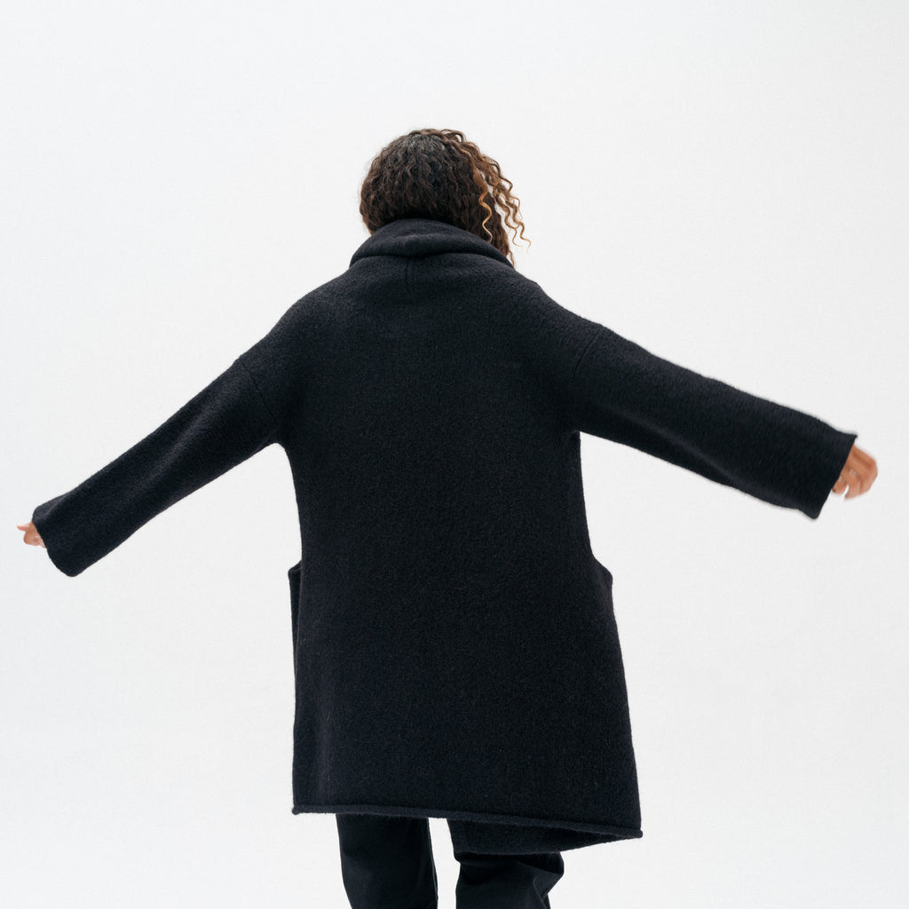 Capote Coat - Black