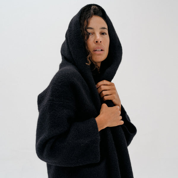 Capote Coat - Black
