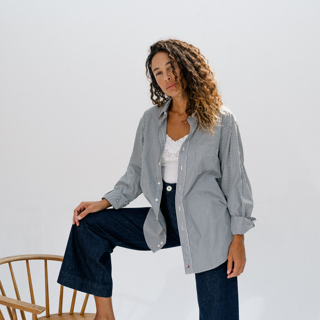 Sailor Pant - Indigo w/ Indigo Stitch