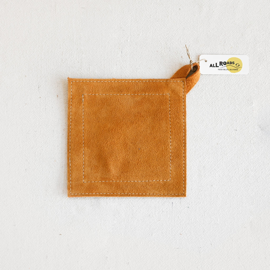 All Roads Suede Potholder - Toast