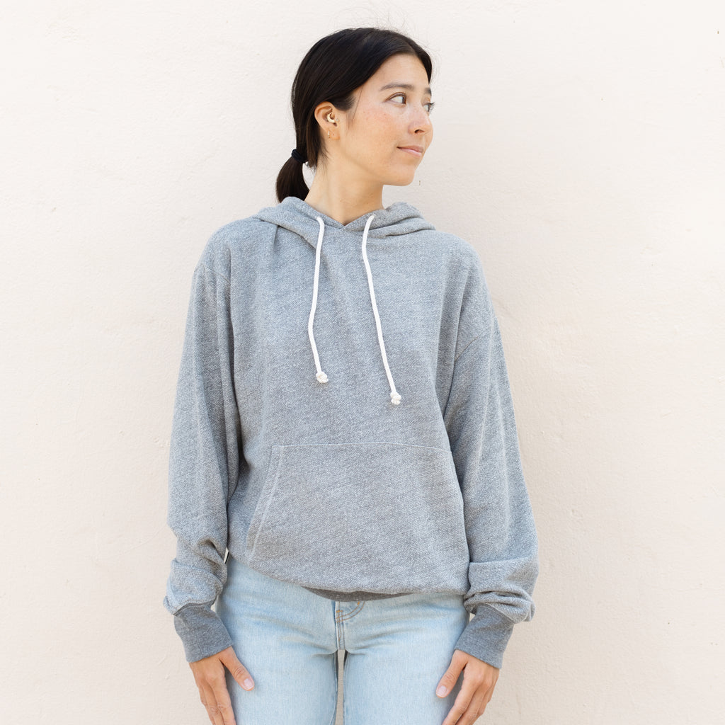 Hoodie Sweatshirt - Heather Grey