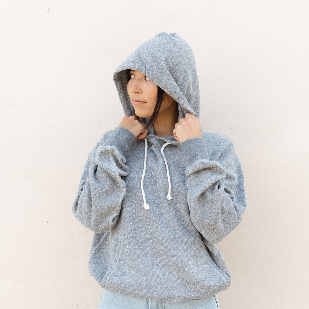 Hoodie Sweatshirt - Heather Grey