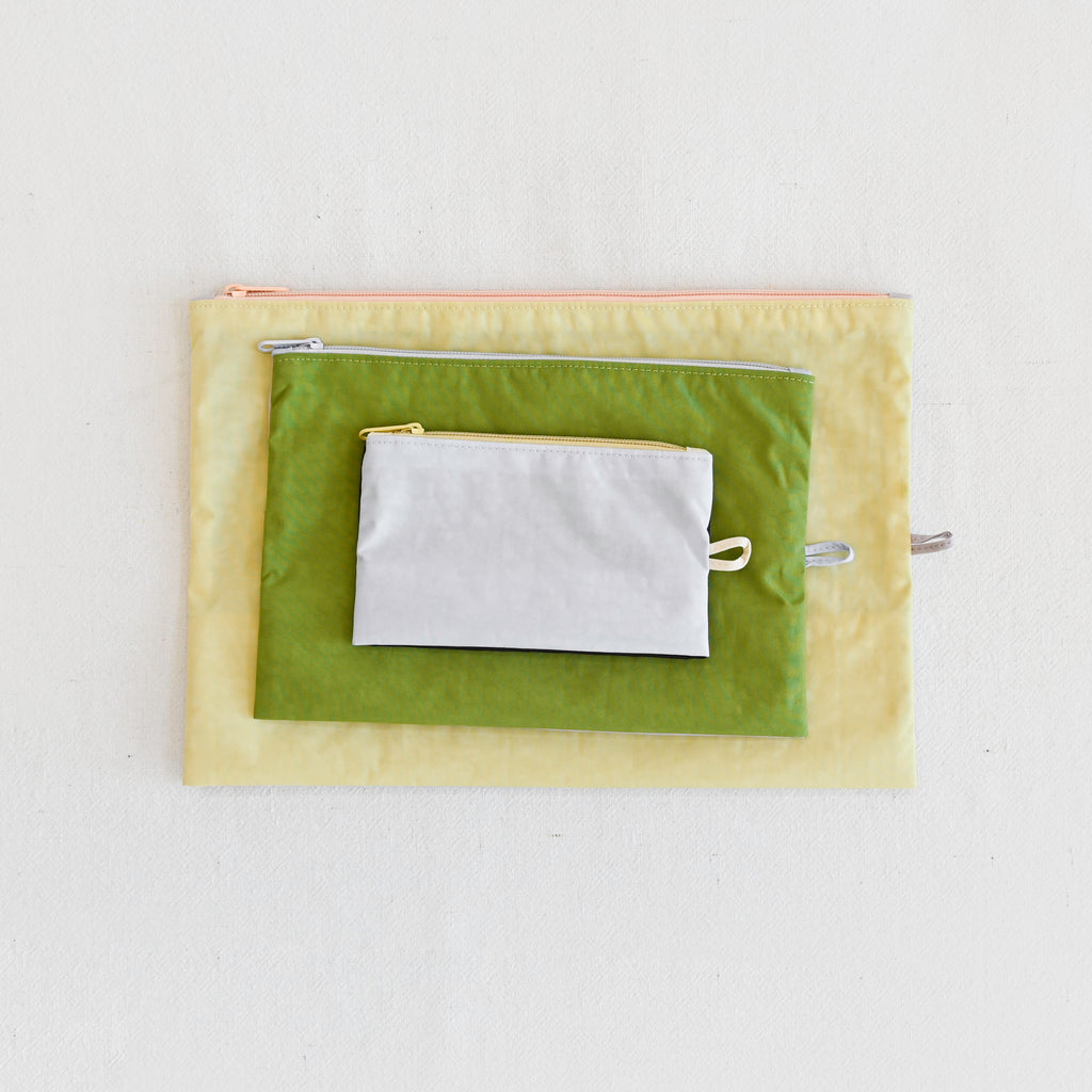 Go Pouch Set - Pastels Colorblock
