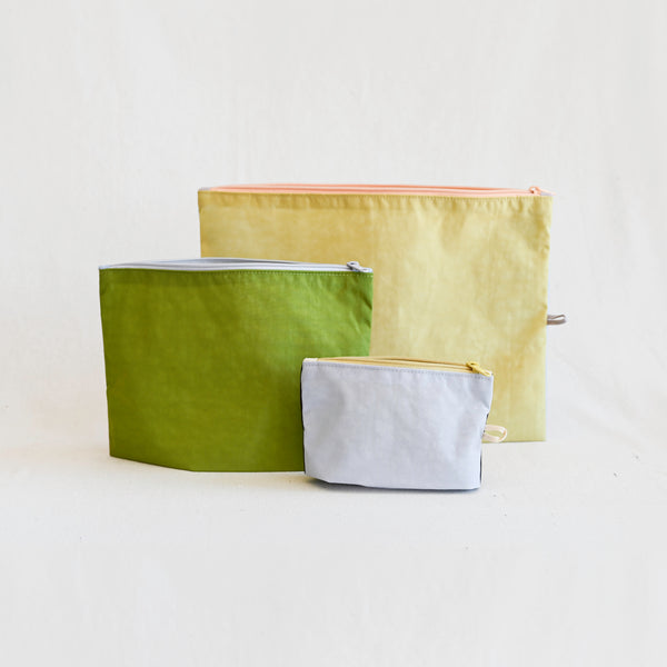 Go Pouch Set - Pastels Colorblock