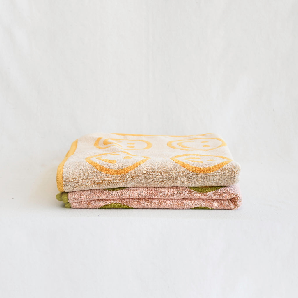 Bath Towel - Happy Ochre