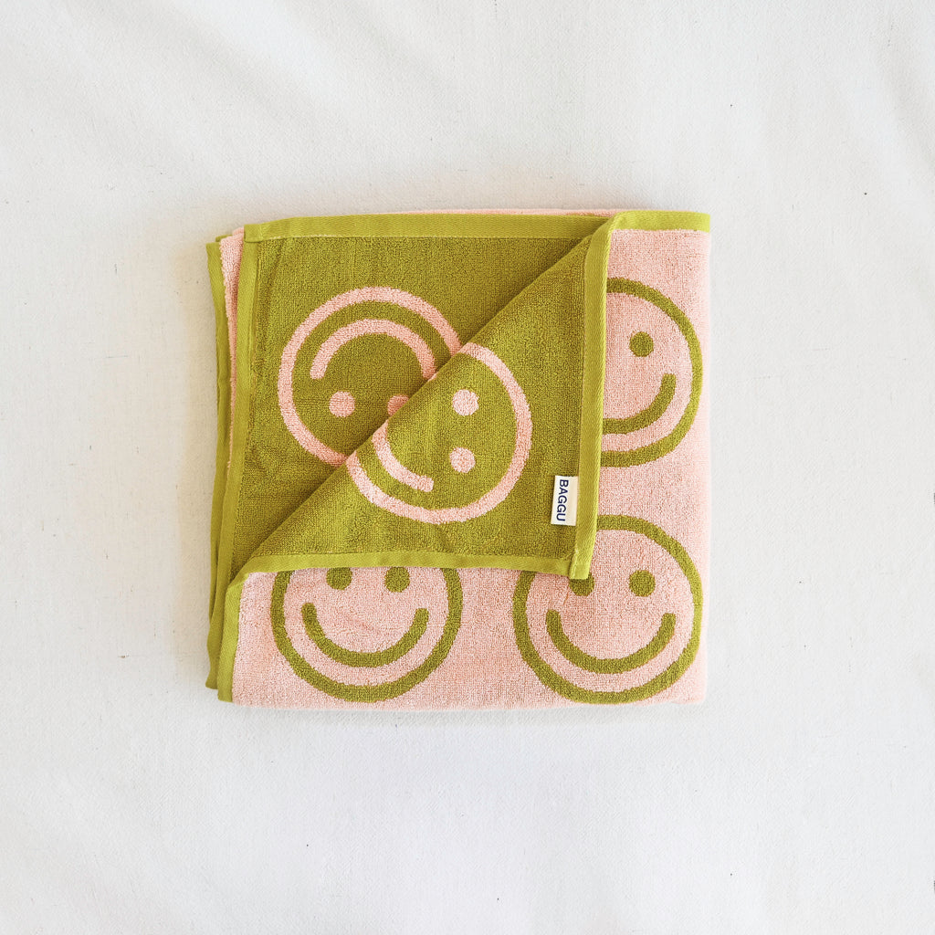 Bath Towel - Happy Ochre