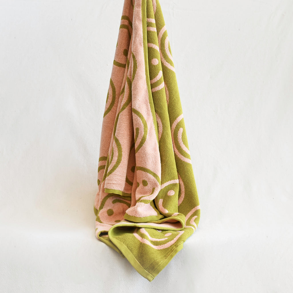 Bath Towel - Happy Ochre