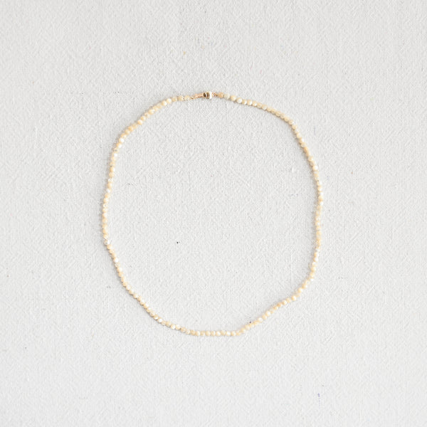 Round Mother of Pearl Necklace