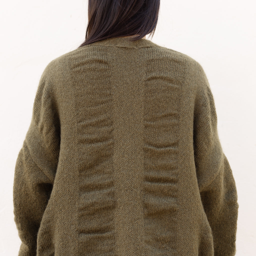 Waterfall Cardigan - Dk. Olive