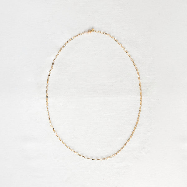 Dionysus Chain Necklace - 14K Rolo Chain Necklace