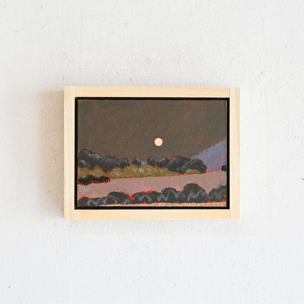 Daren Wilson "Inverness Full Moon Study" 2024 Series 2, #14