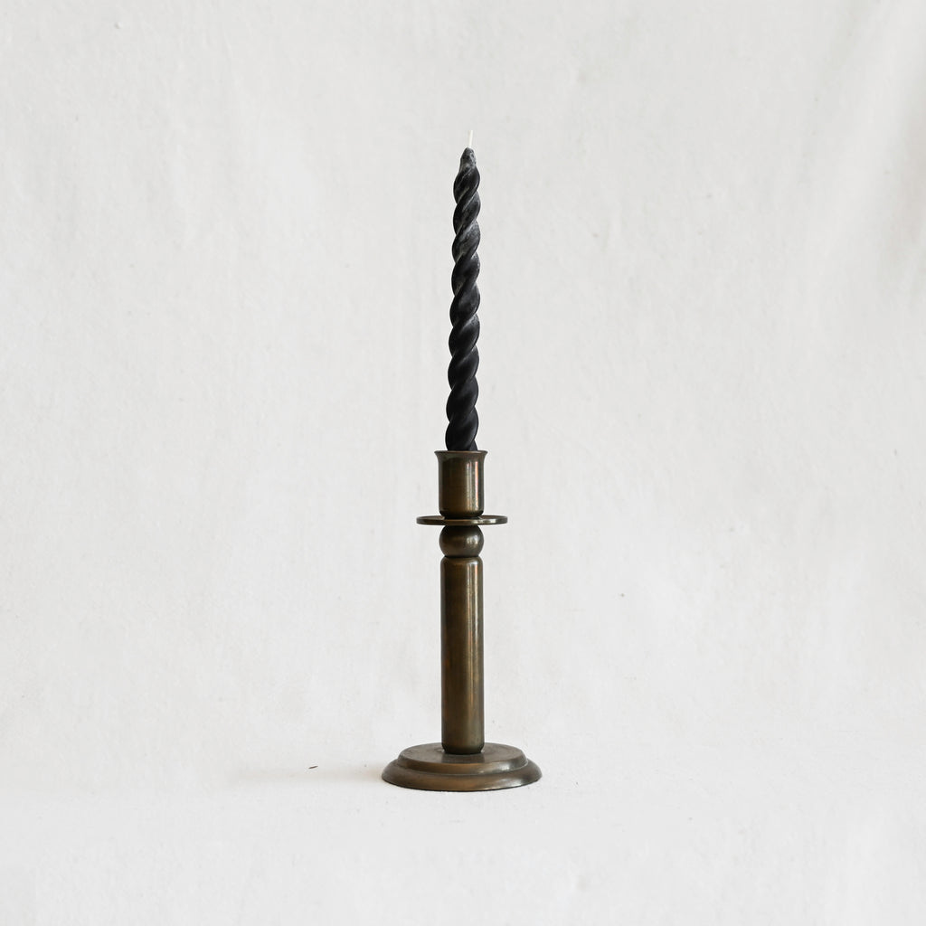 Spiral Tapered Beeswax Candle