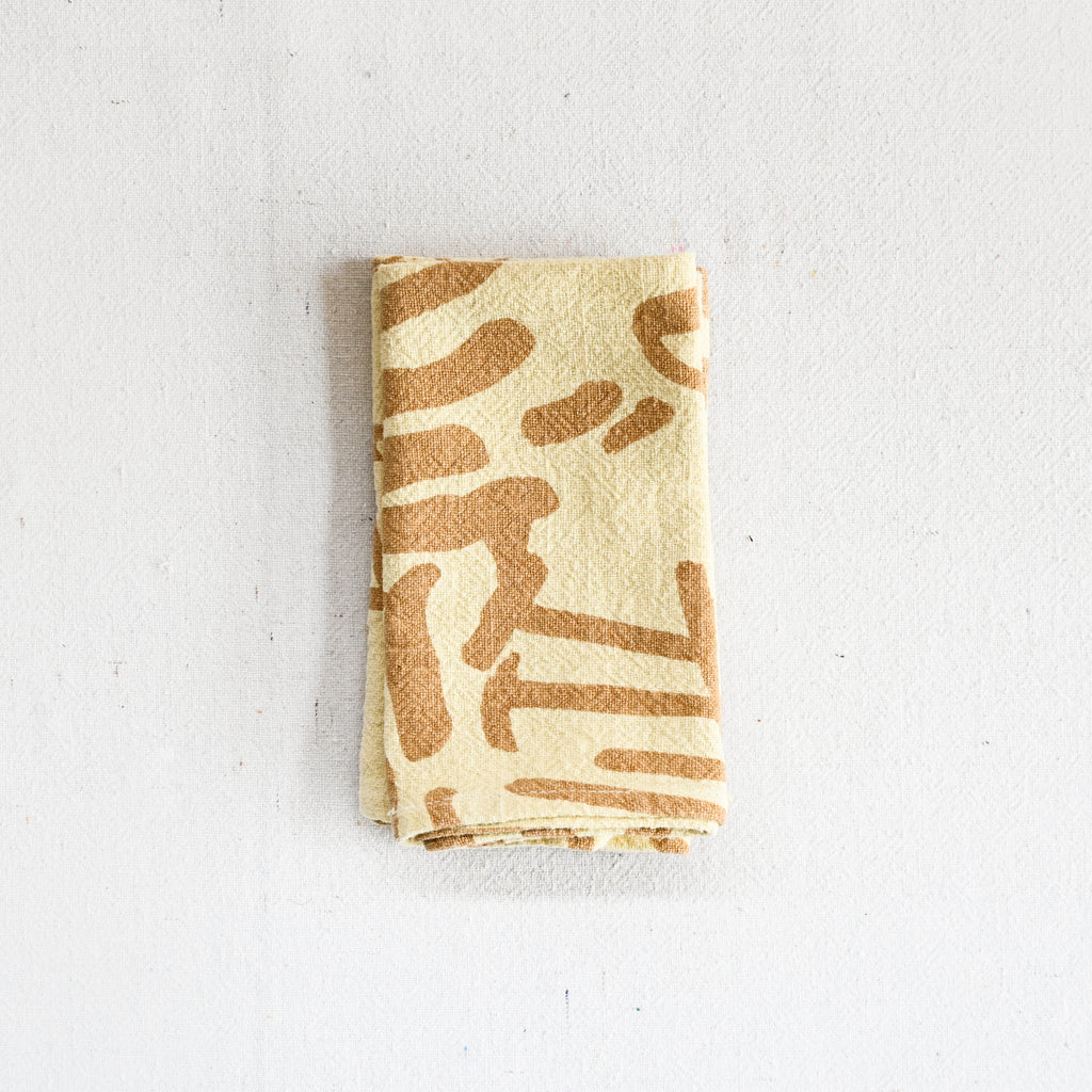 Everyday Napkins - Fold - Gold/Butterscotch